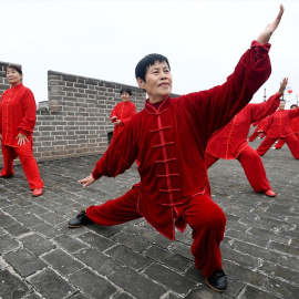 El tai chi se ha convertido en una práctica popular en las redes sociales.