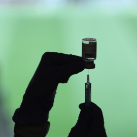 Imagen de una jeringuilla y un vial.