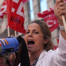 Movilización convocada en las calles de Murcia por CCOO.
