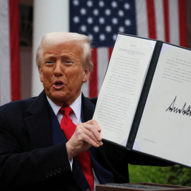 El presidente de EEUU, Donald Trump,