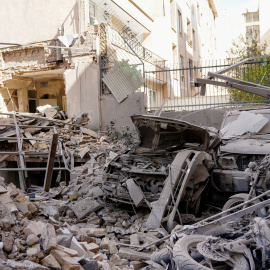 Consecuencias del ataque de Israel y EEUU en Teherán, el 28 de febrero de 2026.