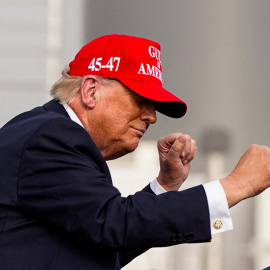 Imagen de archivo del presidente estadounidense Donald Trump.