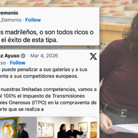 En la foto, Isabel Díaz Ayuso este jueves en la Asamblea de Madrid.