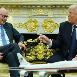 EuropaPress_7334838_03_march_2026_us_washington_us_president_donald_trump_rmeets_with_german