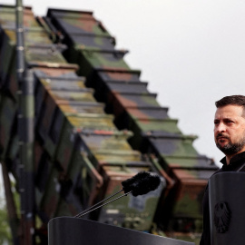 El presidente de Ucrania, Volódomir Zelenski, en Alemania en una imagen de archivo.