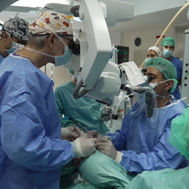 Trasplantament de cara a l'Hospital Universitari Vall d'Hebron; una operació possible gràcies a una donant que va rebre l'eutanàsia