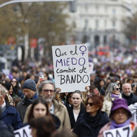 Manifestación con motivo del 8 de marzo.