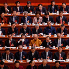 Sesión inaugural de la Conferencia Consultiva Política del Pueblo Chino (CCPPCh), en el Gran Salón del Pueblo en Beijing, China, el 4 de marzo de 2026.