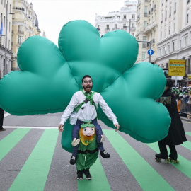 Desfile de San Patricio de Madrid en 2025.
