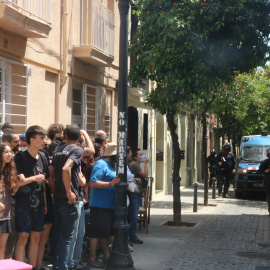 Imatge d'arxiu d'un desnonament a Barcelona