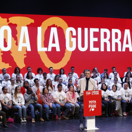 Sánchez participa en un acto público con Carlos Martínez y Ana Redondo en Soria.