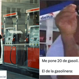 Memes sobre el precio de los combustibles.