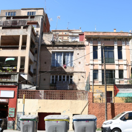 Finca afectada pel pla urbanístic de Vallcarca, en una imatge d'arxiu. 19/05/2025