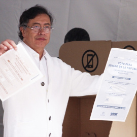 El presidente de Colombia, Gustavo Petro