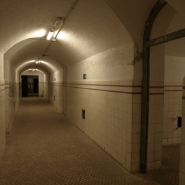 Imagen del interior del búnker de El Capricho, en Madrid.