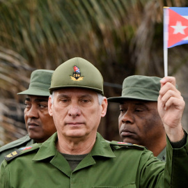 El presidente de Cuba, Miguel Díaz-Canel