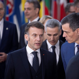 Emmanuel Macron y Pedro Sánchez