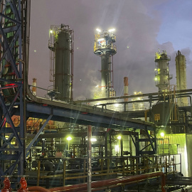 Refinería de petróleo de Haifa, en Israel