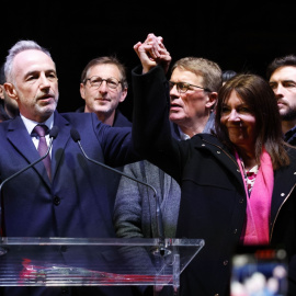 Emmanuel Grégoire y Anne Hidalgo