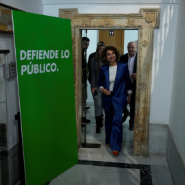 María Jesús Montero, este martes.