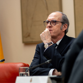 Imagen de archivo del Defensor del Pueblo, Ángel Gabilondo, durante un acto de homenaje en el Congreso de los Diputados.