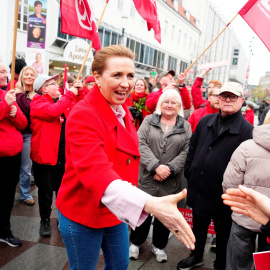La primera ministra danesa, Mette Frederiksen