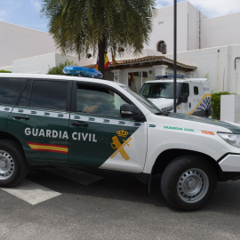 Fotografía de archivo de un coche de la Guardia Civil