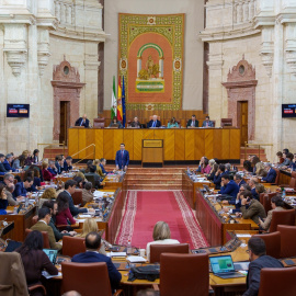 El Parlamento de Andalucía, a 12 de febrero de 2026.