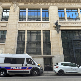 Fachada de Bank of America en París, objetivo del intento de ataque terrorista.