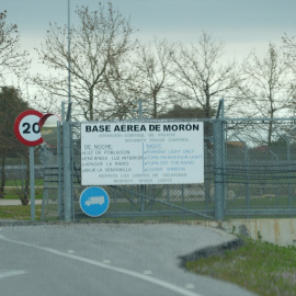 Imagen de la base militar de Morón. Archivo.