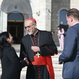 El cardenal Pierbattista Pizzaballa, en una imagen de archivo.