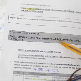 Documentación para la firma de una hipoteca.