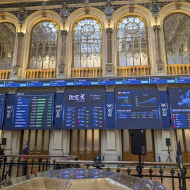 Imagen del indicador IBEX 35, del miércoles 1 de abril.