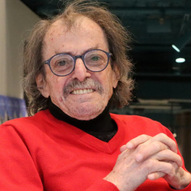 El poeta Josep Piera en una imatge d'arxiu. 14/02/2025