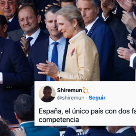 Juan Carlos I, este domingo en la Maestranza de Sevilla.