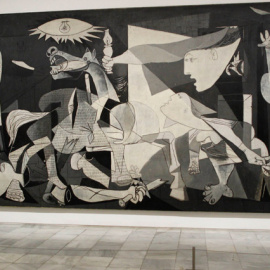 El 'Guernica', en el Museo Reina Sofía en una foto de archivo de 2027.