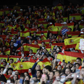 Gradería del RCDE Stadium de Cornellá-El Prat