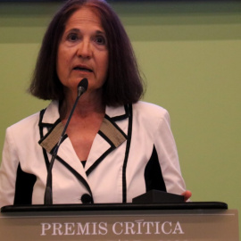 L'escriptora Núria Perpinyà, guardonada als Premis Crítica Serra d'Or 2026. 08/04/2026