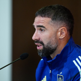 El futbolista del Real Madrid, Dani Carvajal.