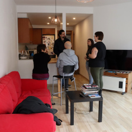 Un dels pisos del bloc de Cal Bloke a Manresa