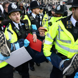 Manifestación este sábado en Londres.