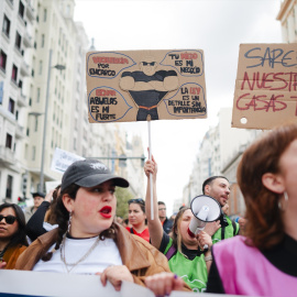 Manifestación por la vivienda en Madrid, 2025.