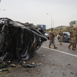 EuropaPress_7442366_15_april_2026_lebanon_shouf_district_an_israeli_drone_struck_van