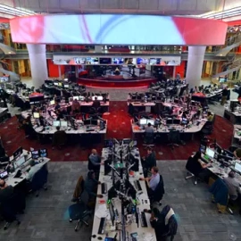Imagen de archivo de la redacción de la BBC