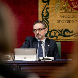 Fotografía del alcalde de Móstoles, Manuel Bautista