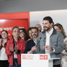 El secretario general del PSOE de Extremadura, Álvaro Sánchez Cotrina