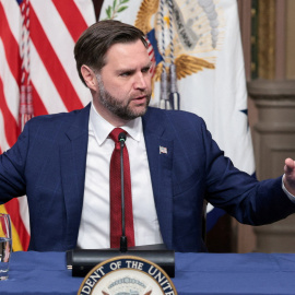 El secretario de Estado de Defensa de EEUU, J. D. Vance, el pasado marzo en la Casa Blanca en Washington.