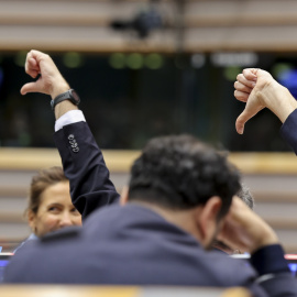 EuropaPress_7397317_filed_26_march_2026_belgium_brussels_lawmakers_vote_during_plenary_session