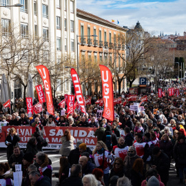 Miembros del sindicato UGT
