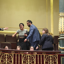 Una militante del sindicato de inquilinas